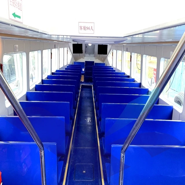 New 2023 the latest large yacht 22.18m (73ft )  96  Persons  Passenger  boat