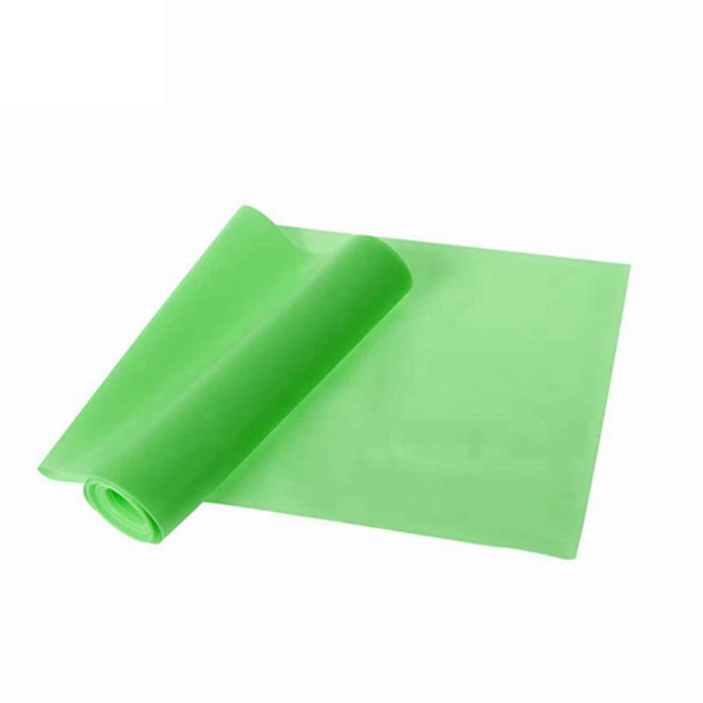 2024 Non Latex Free Yoga Pilates Stretch Long Exercise Flat Resistance Bands Personalized Elastic Thera Band