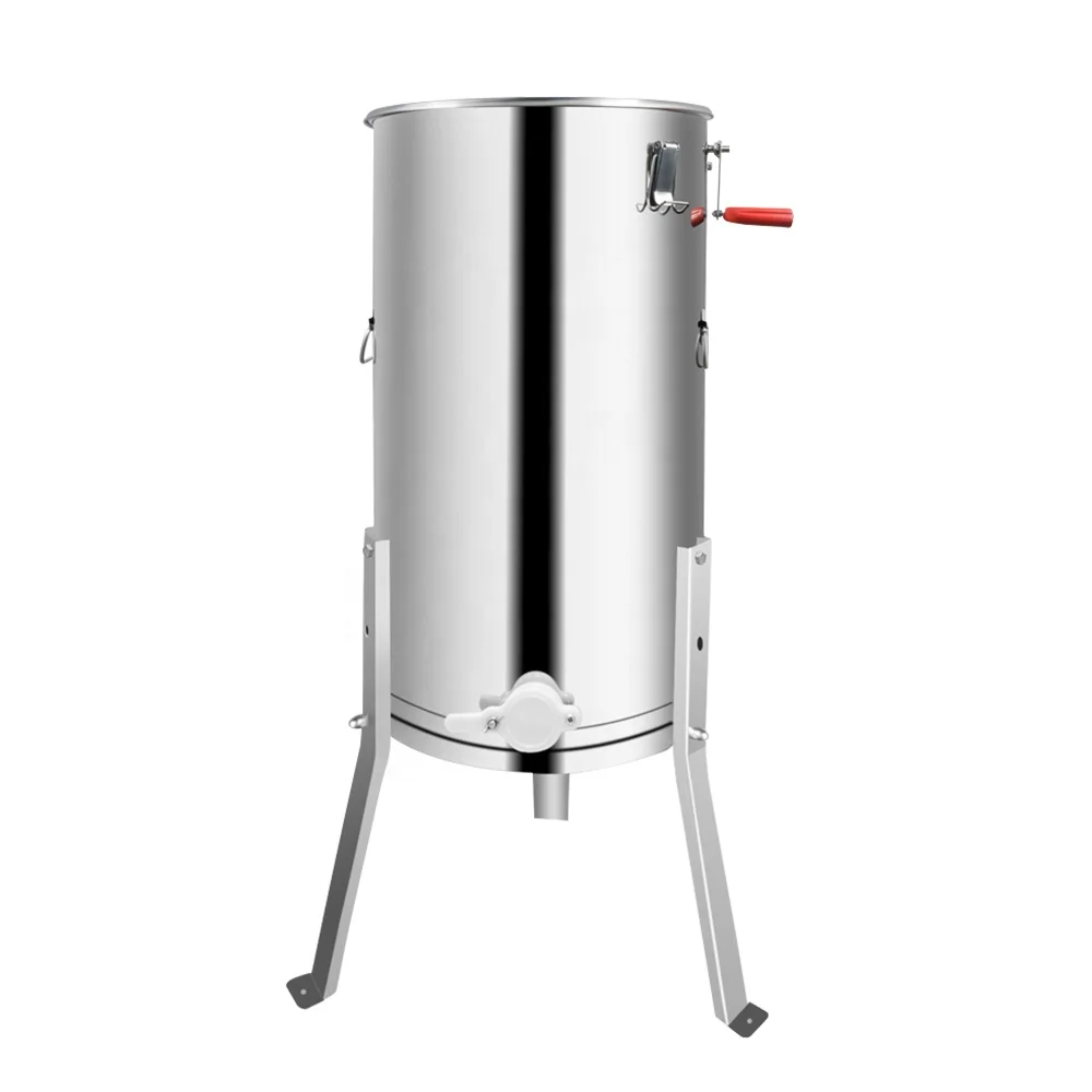 2 frames stainless steel radial honey extractor centrifuge Honey processing machine