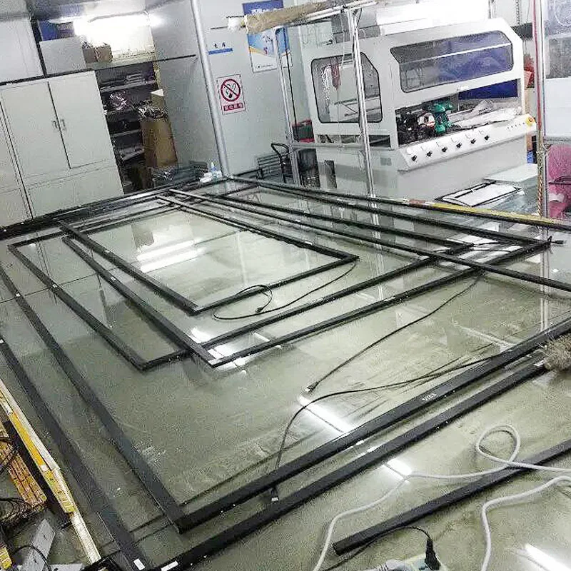 IR multi touch screen frame 21.5 infrared touch overlay kit Infrared multi-point touch panel and glass