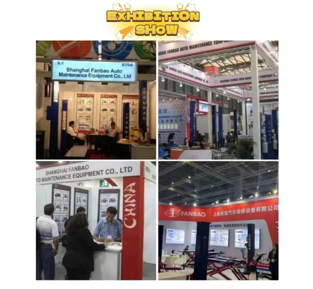 Professional shanghai factory manufacturer auto lift car four post hoist with one side release workshop repair for safety locks