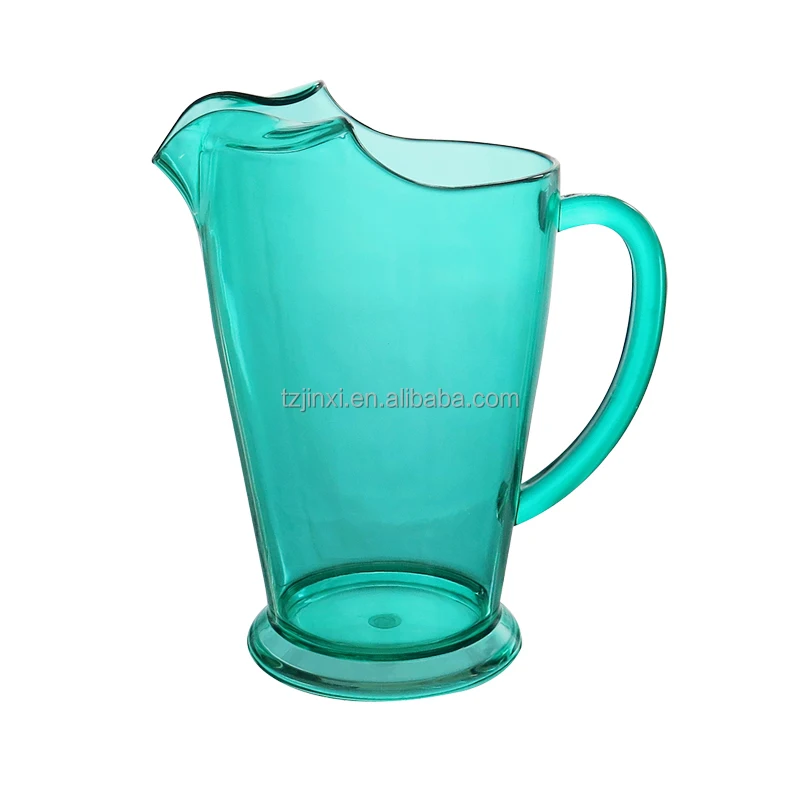 1140ML Restaurant Grade Acrylic Clear Plastic Cold Water Pitcher Kettle Made In China BPA Free Plastic PC Material Water Keg