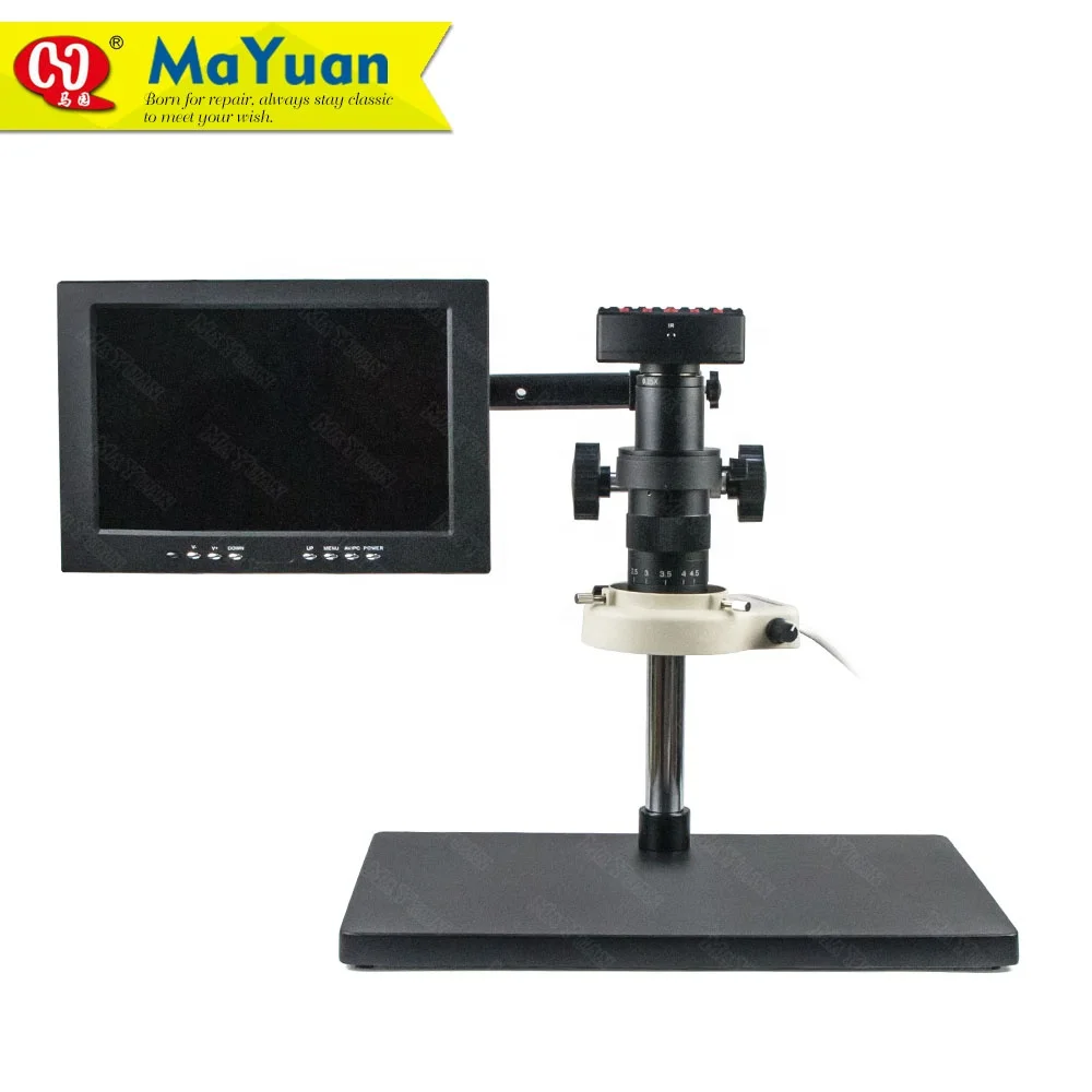 Continuous Zoom LCD Display Video Digital Microscope with Camera for iPhone BGA Repair
