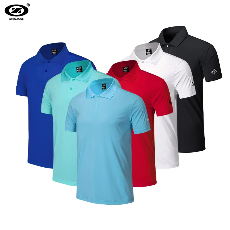 OEM Golf Polo Shirt for Men 2-button Shirt Professional Manufacturer Good Performance Golf Shirt