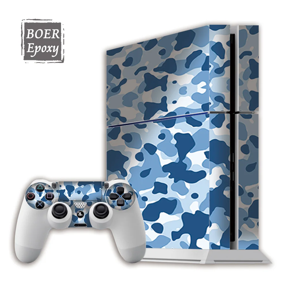  Бур усиленный чехол камуфляжной расцветки крышка наклейки для Sony PS4 playstation