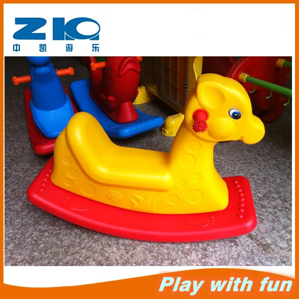 factory cheap plastic rocker horse on sale