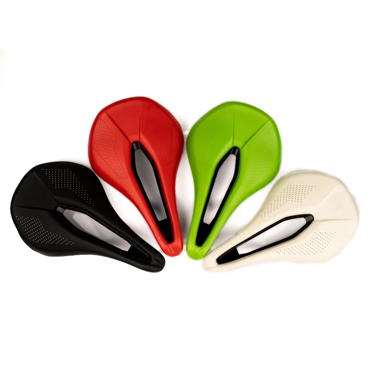 Soft EV Wide Cycling Road  Bicycle Seat  Saddle Black/White/Red/Gleen