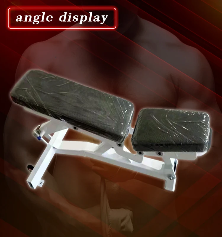 commercial gym equipment Best steel tube training adjustable bench that used in building shape