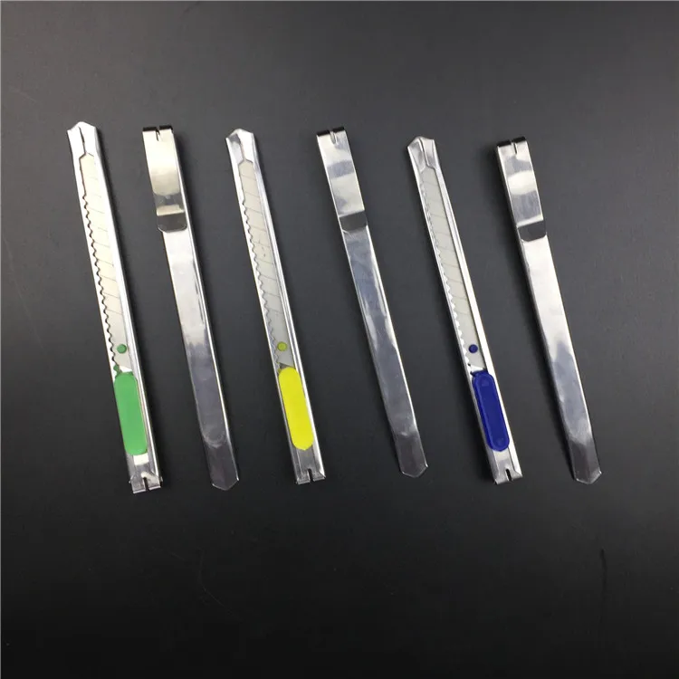 Small  utility knife high quality cutting tools carbon steel blade 25 mm cutter knife