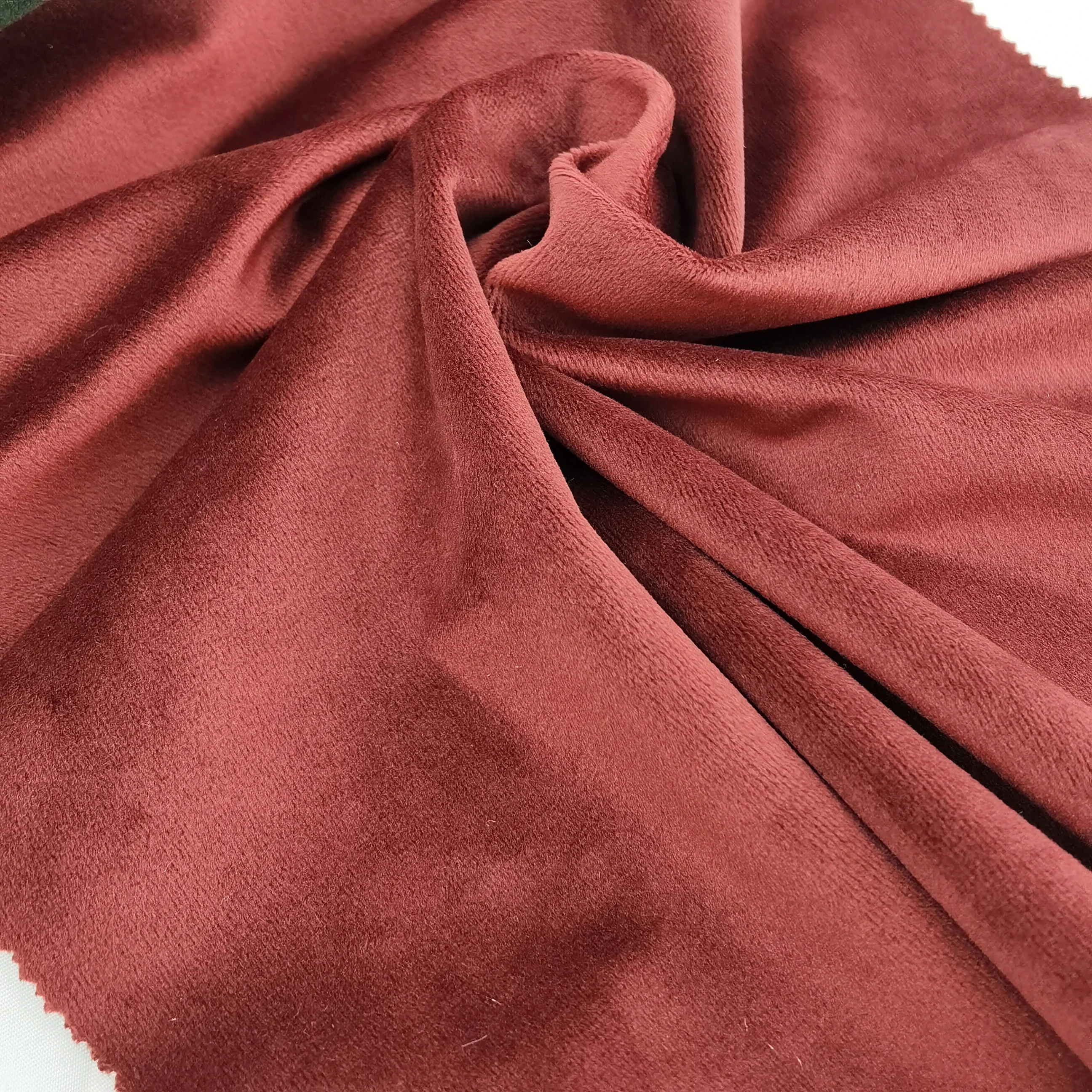 250gsm 100% polyester  velboa plush italy velvet fleece fabric