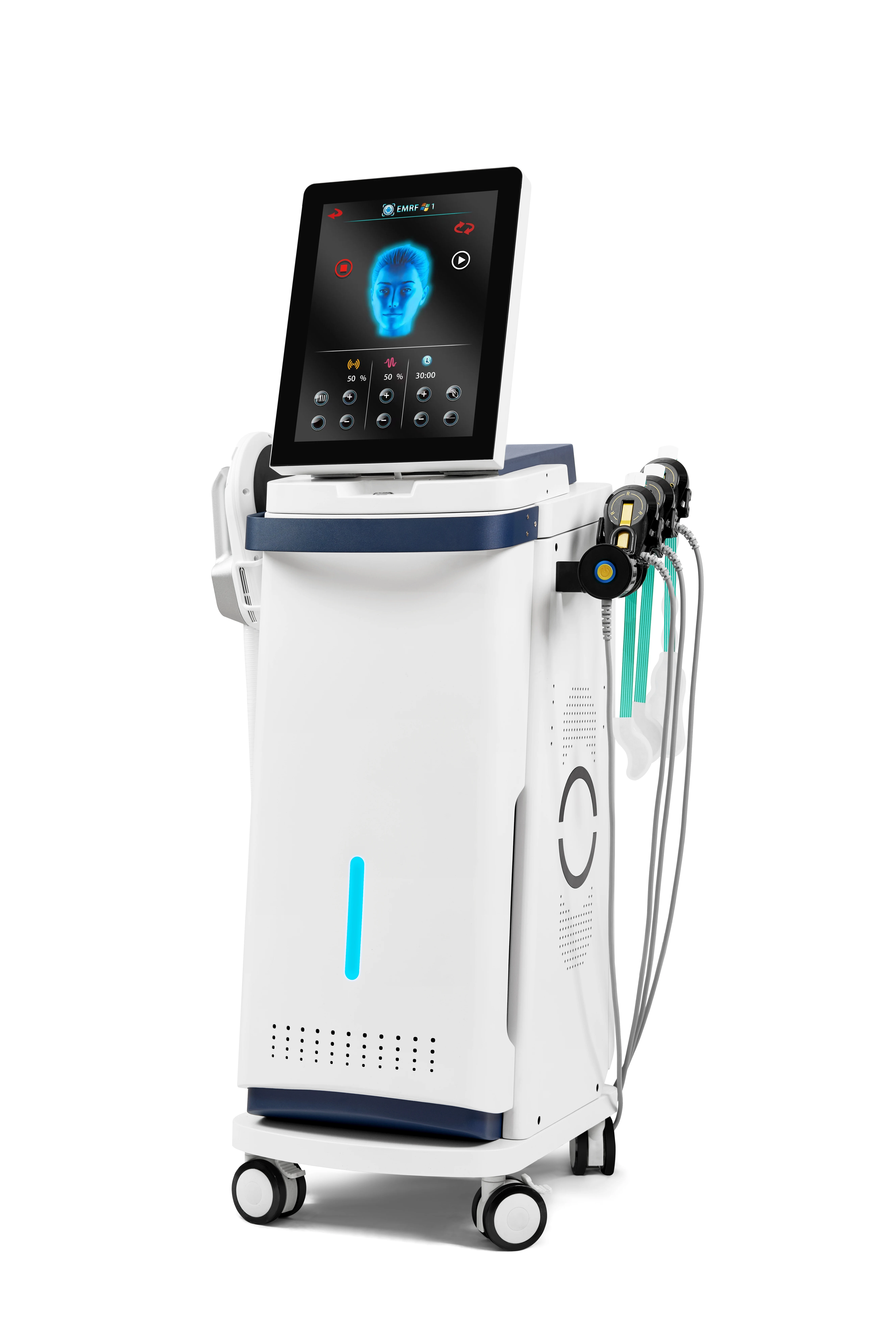 2024 new beauty machine 4 handles EMSlim body slimming + 3 handles em rf face lift EMS muscle tone machine electromagnetic