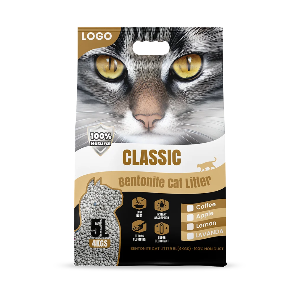 Best Selling Clump Bentonite Cat Litter with Scent High Quality Bentonite Cat Sand Scented Bentonite Cat Litter