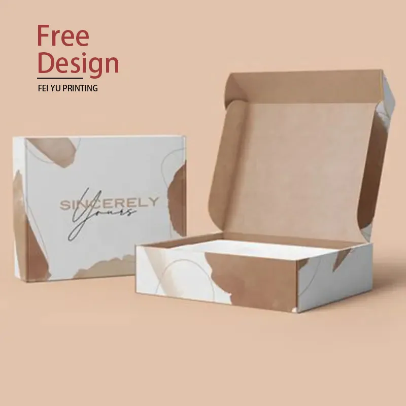 Eco-Friendly Aircraft Packaging Boxes Custom Color Folding Paper Box Printed Logo Shipping Gift Corrugated Cardboard Mailer Box