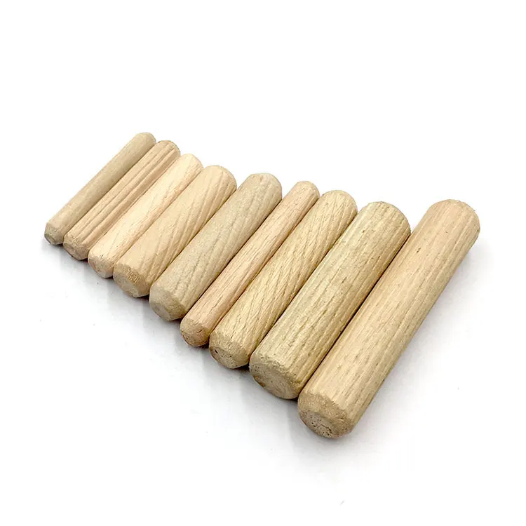 Ex-Factory Price Furniture Accessories M8 Round Dowel Pin Wood 60mm Wood Dowel For Connector