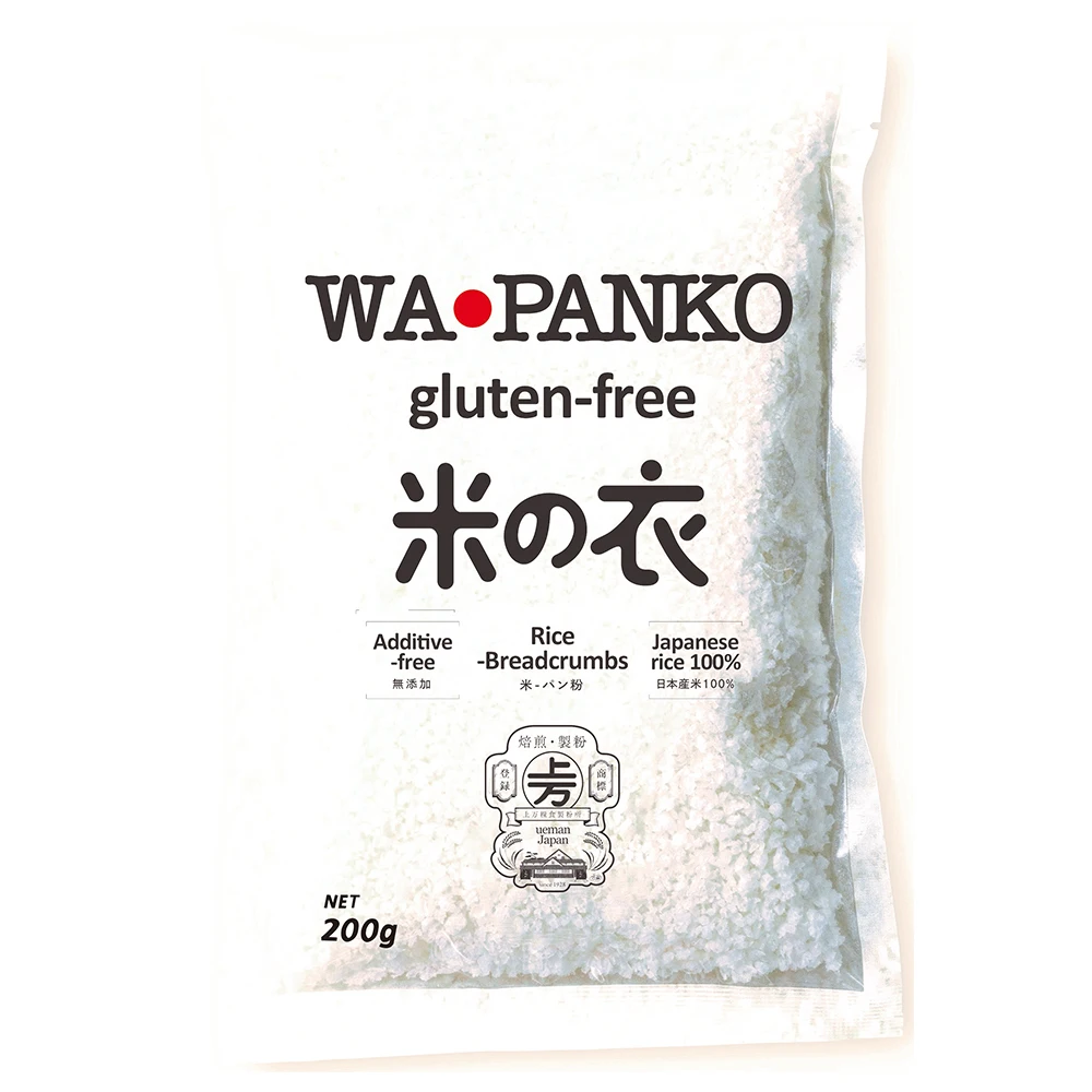 
salty food additive-free gluten-free bread rice flour crumb panko 