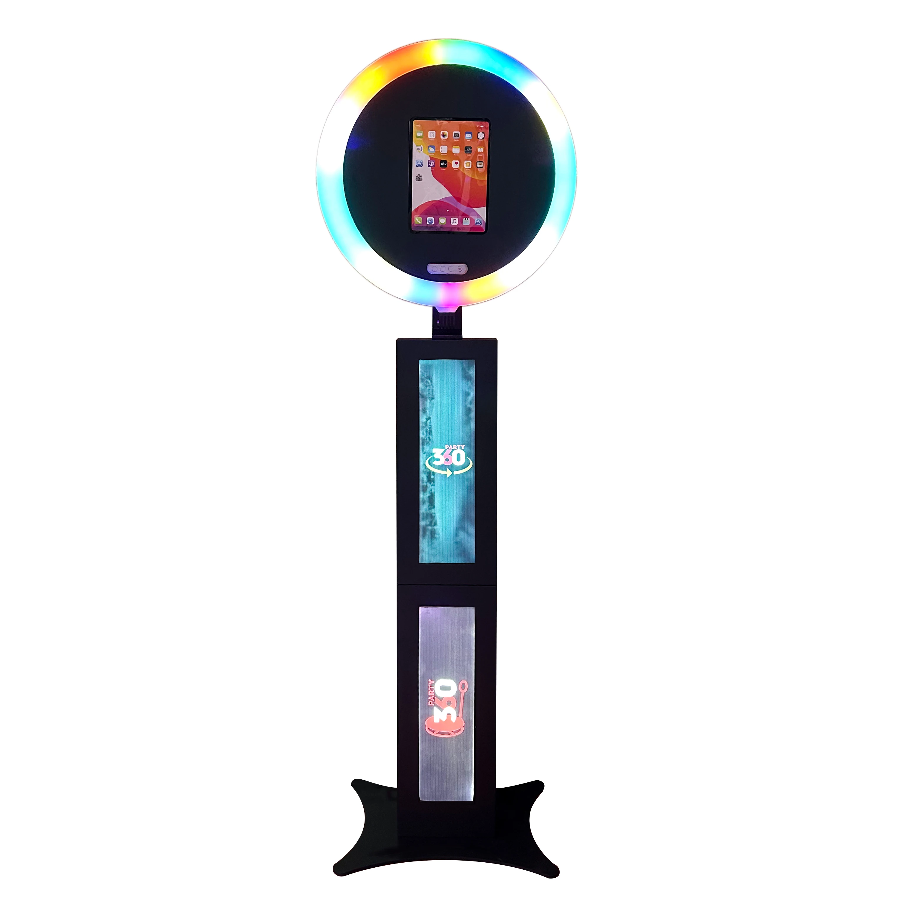 Ipad Based Digital Photo Booth Foldlable Ipad Photo Booth Portable Led Ring Roamer Ipad Photo Booth