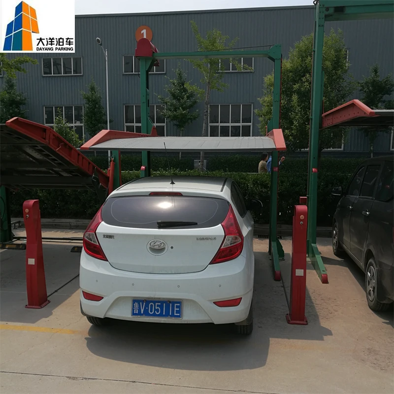 Горячая продажа Китай Dayang CE качество два поста двухслойная Автоматическая логистическая система парковки Автомобиля экономия