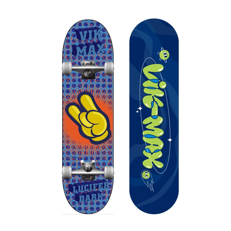 Complete skateboards designed for beginner children, OEM custom Canadian maple deck skateboards, wholesale professional prices