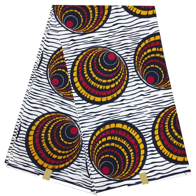 double 11 promotion african 100% cotton african  wax print fabric by 6 yards