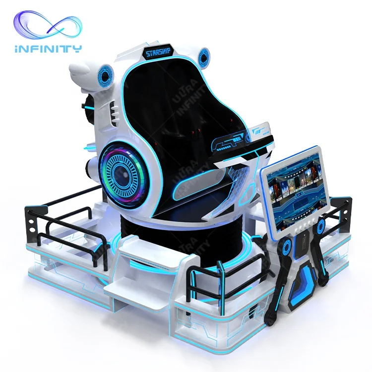 New Arrival Vr Amusement Park Business Products 9D Vr Cinema Vr Shuttle Space 2 Seats Chair For Kids And Adults