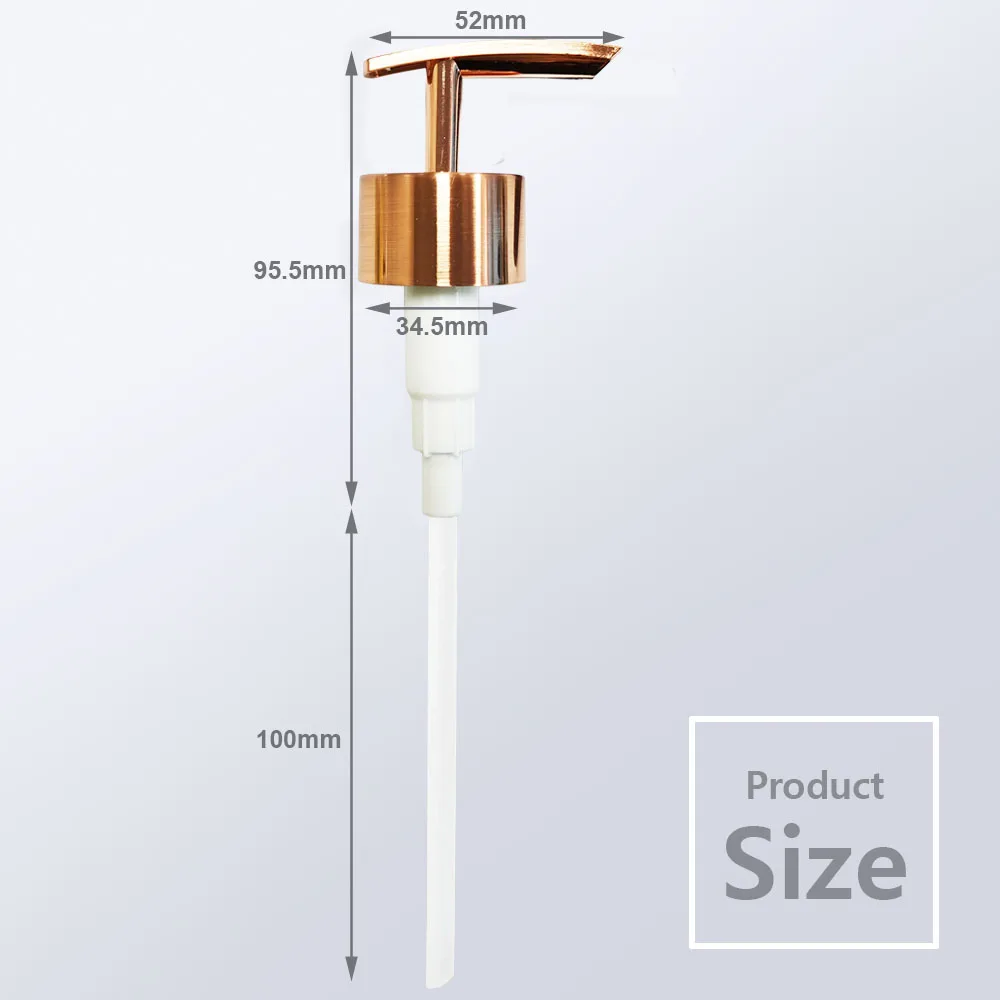 Professional manufacturer made quality unique shape nozzle brushed brown ABS shampoo penis lotion pump