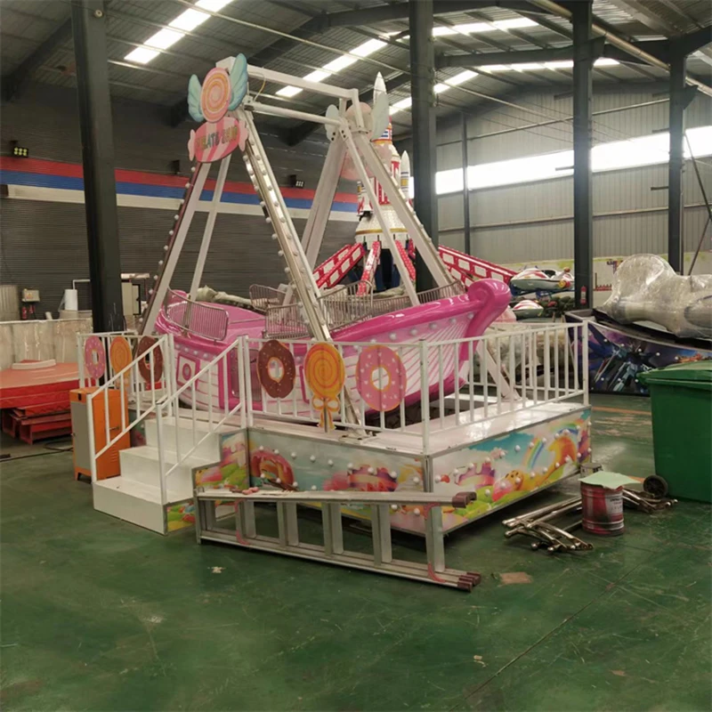 Good Supplier Fun Fair Attraction Park Equipment Carnival Game Kids Swing Pirate Ship Amusement Rides
