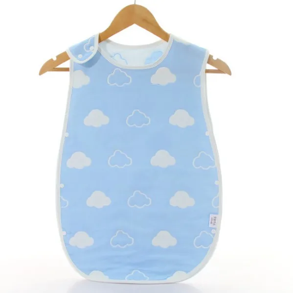 
100% Cotton Portable Summer Swaddle Vest Baby Sleeping Bag For Newborn Babies 