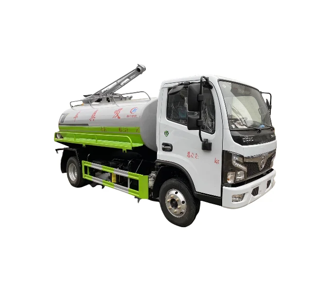 Новый дизельный насос Dongfeng 5-6 тонн ручной для сепптических насосов грузовик транспортировки навоза и фекалий продажи