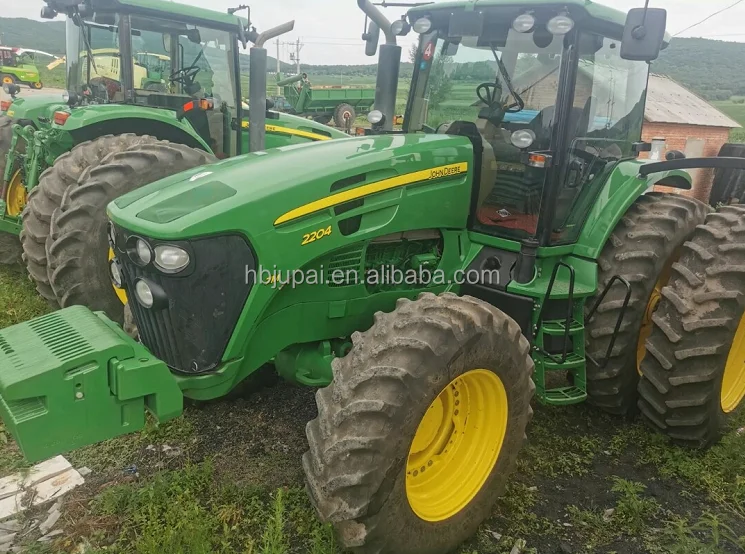 Большие тракторы трактор 4wd 2204 220hp сельскохозяйственное оборудование высокого качества