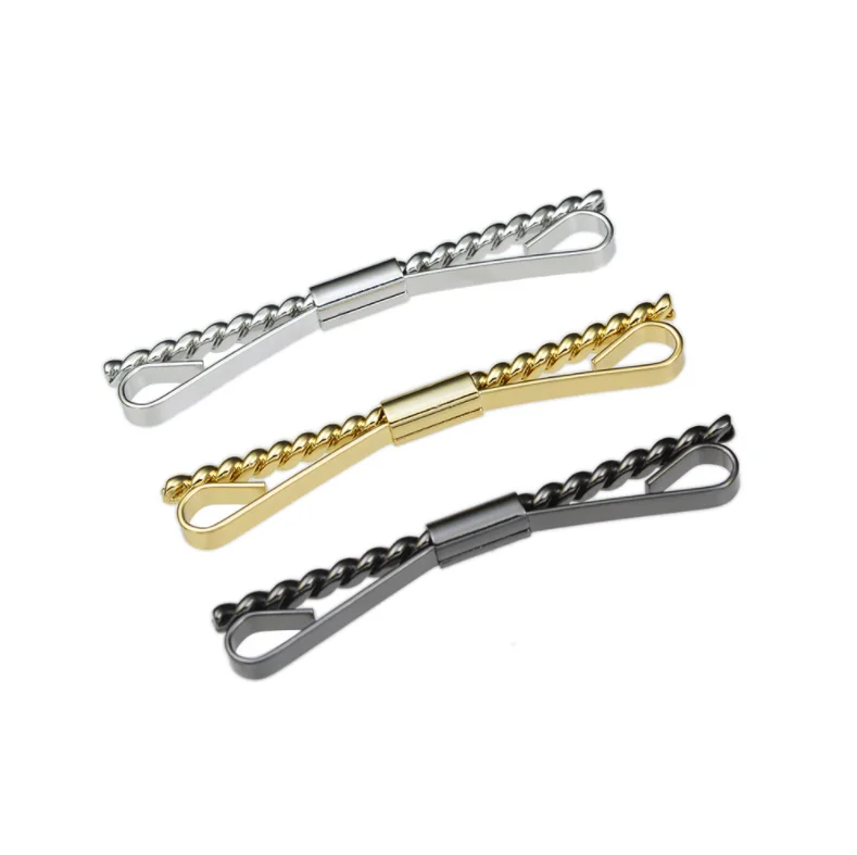 lady shawl gentleman formal shirt colour retention metal collar bar tie pin