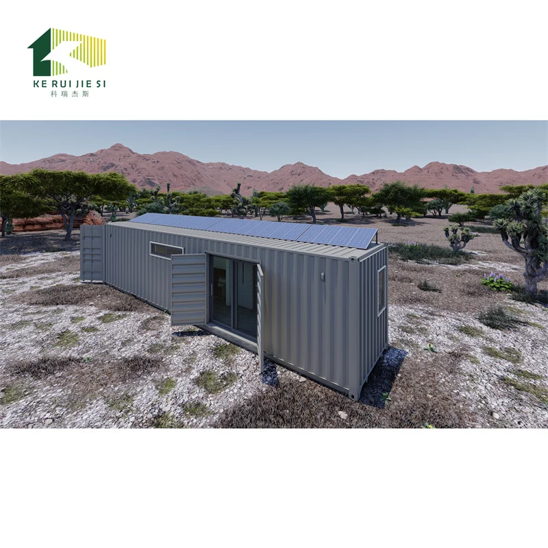 40FT New Design Hurricane-Proof Modular Prefab shipping container House manufacturer low price portable house container