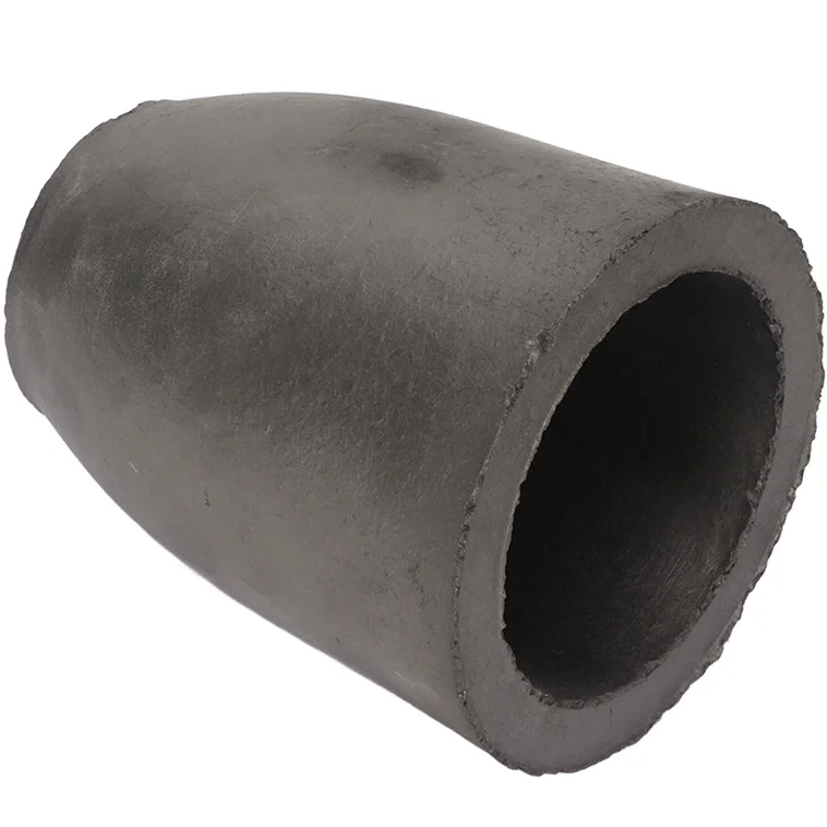 High Thermal Conductivity Melting Metal 200kg Silicon Carbide Graphite Foundry Crucible For Melting Steel