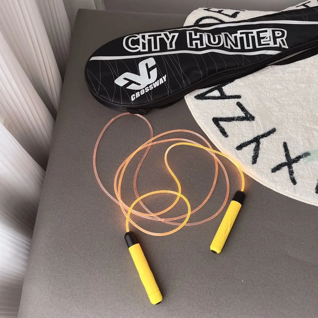 LED Jumping Rope Beads for Kids Light up Exercise Durable Jump Rope for Sport Children Electronic Products Poly Bag NINGBO 2.8m