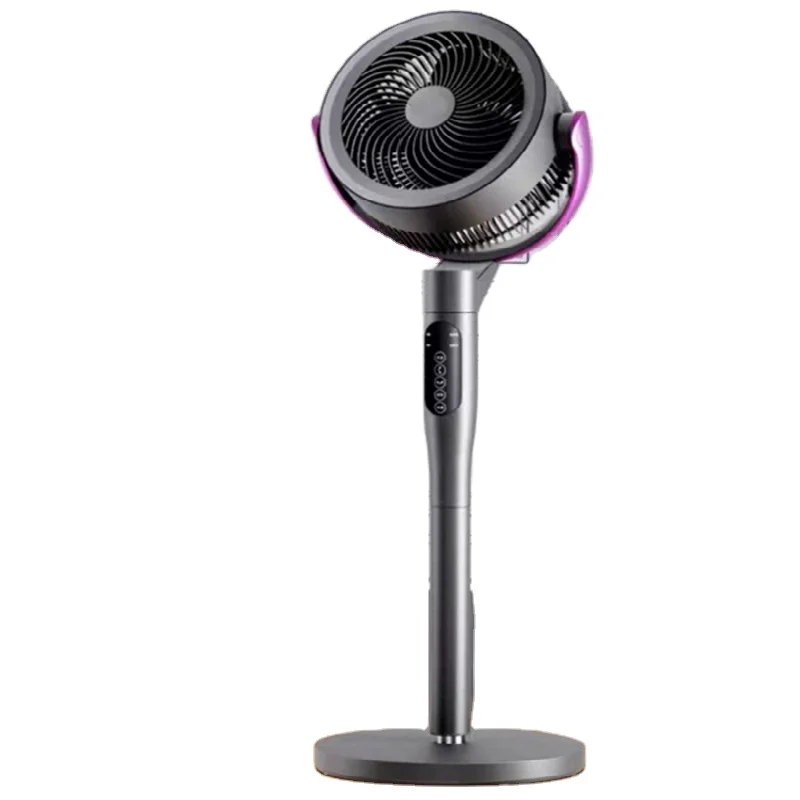 Shaking Head Floor Fan Air Conditioning Partner Electric Fan Air Circulation Fan Mechanical Stainless Steel K8 3D Printing Black