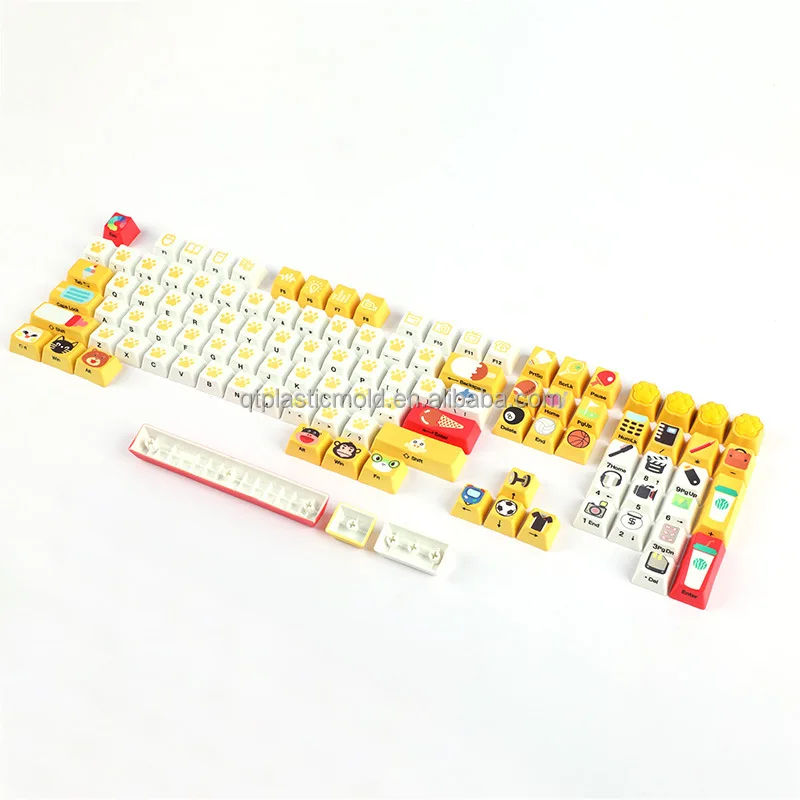 Professional Quality Plastic Injection Molded Keycaps Customized Personalized ABS PBT Keycaps for Hot Sale
