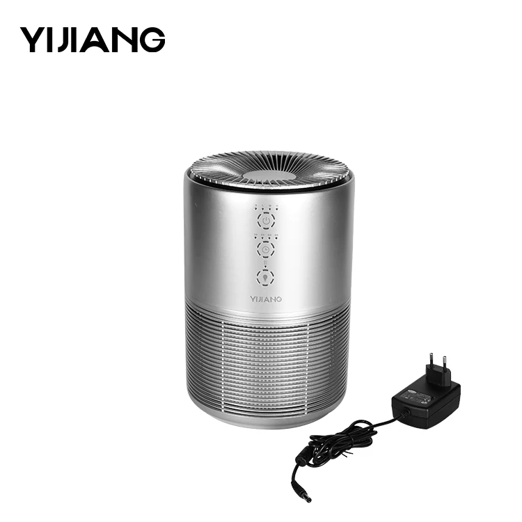 New Arrival Office Hotel Bedroom Three In One Hepa Filter Desktop Air Purifier