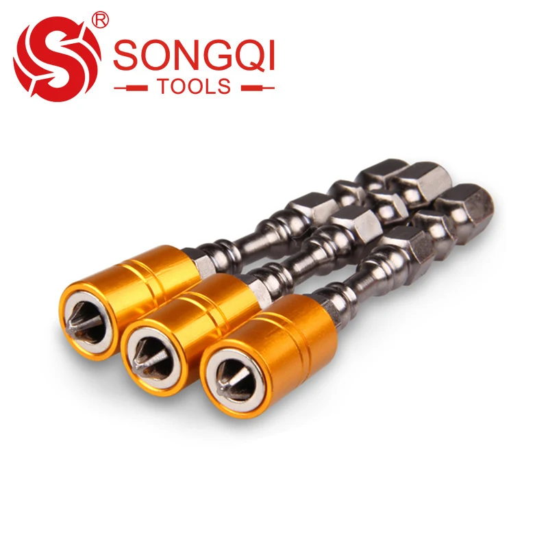 65mm Long Screwdriver Bit Dual Ended Ph2 Hex Shank Screw Driver Bits for Metal