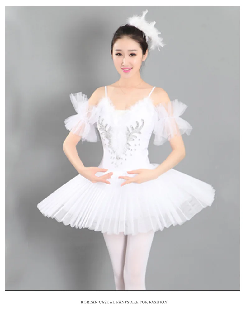 Factory Directly Wholesale White Ballet Adult Tutu Short Skirt Fluffy Dance Costume Fairy Princess Costume Ballet Tutu