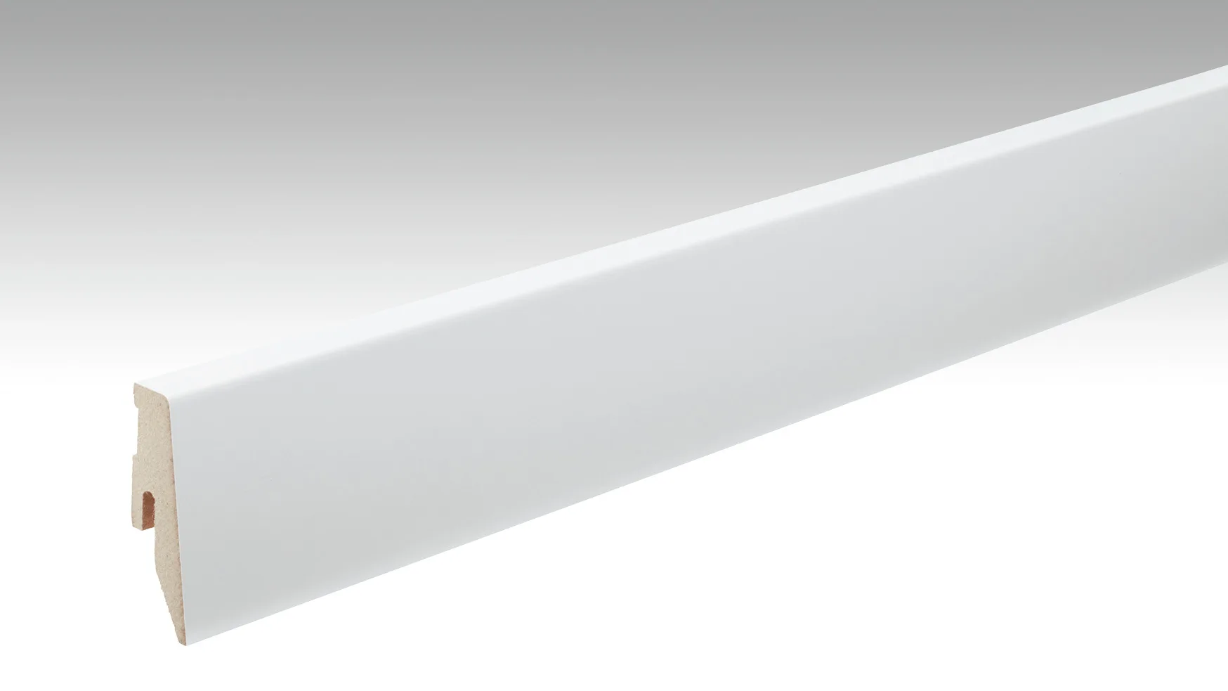 German Made MEISTER Modern Design Style Profile 3 pk-Skirting Board MDF Base Material Wooden Flooring Skirting