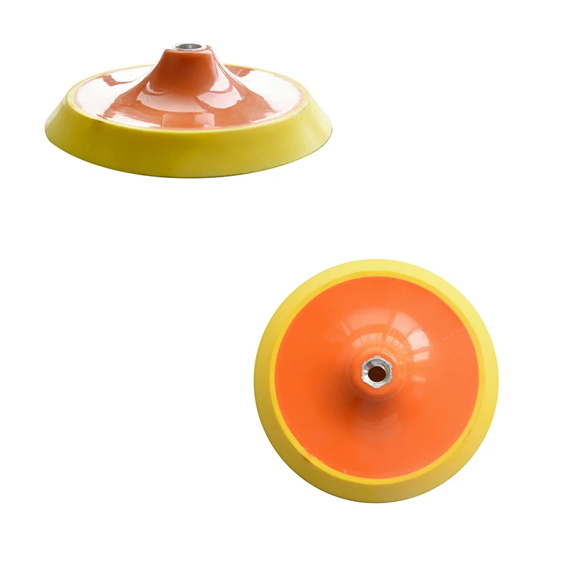 round hook and loop backing pad car polishing pads used with sanding discs