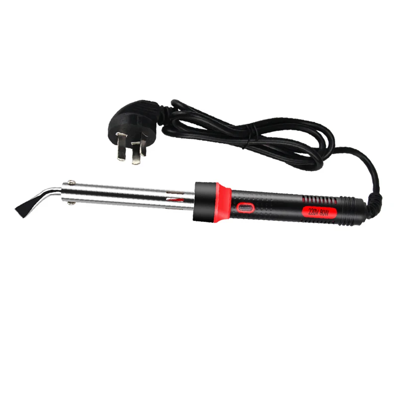 high quality temperature controlled soldering iron ceramic heaters portable soldering gun iron with suction soldering tips 200W