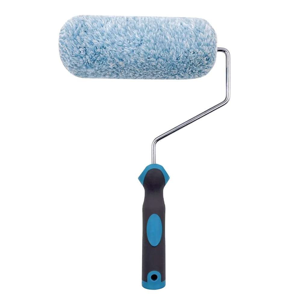 OEM Good Price Good Quality Competitive Price Colorful Customized Wall Painting Plastic Handle roller brush paint