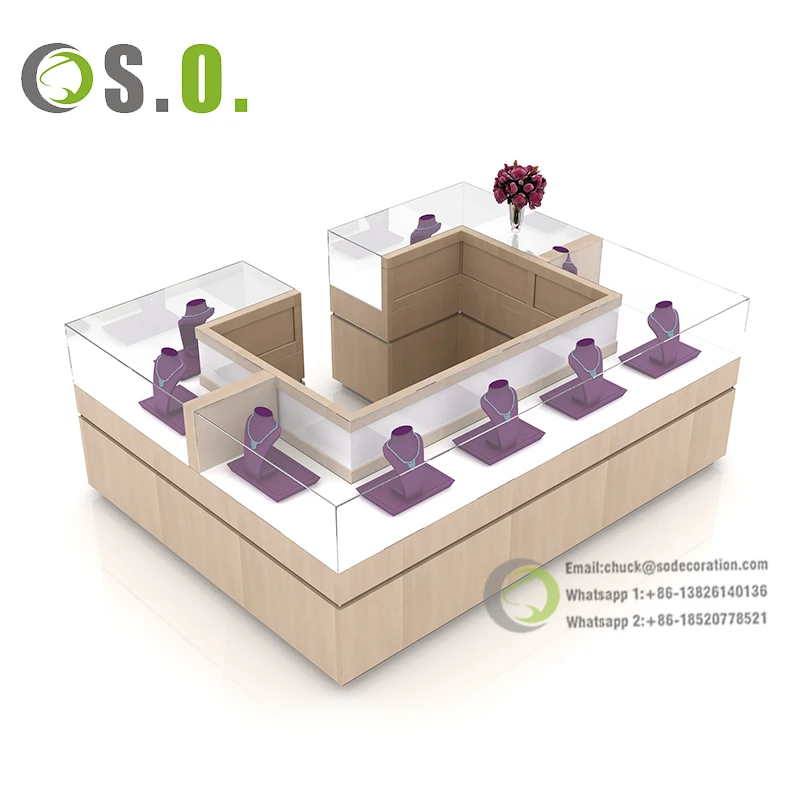 3D Rendering Jewelry Kiosk Showcase Jewelry Kiosk Manufacturers Commercial Furniture Jewelry Kiosk Mall
