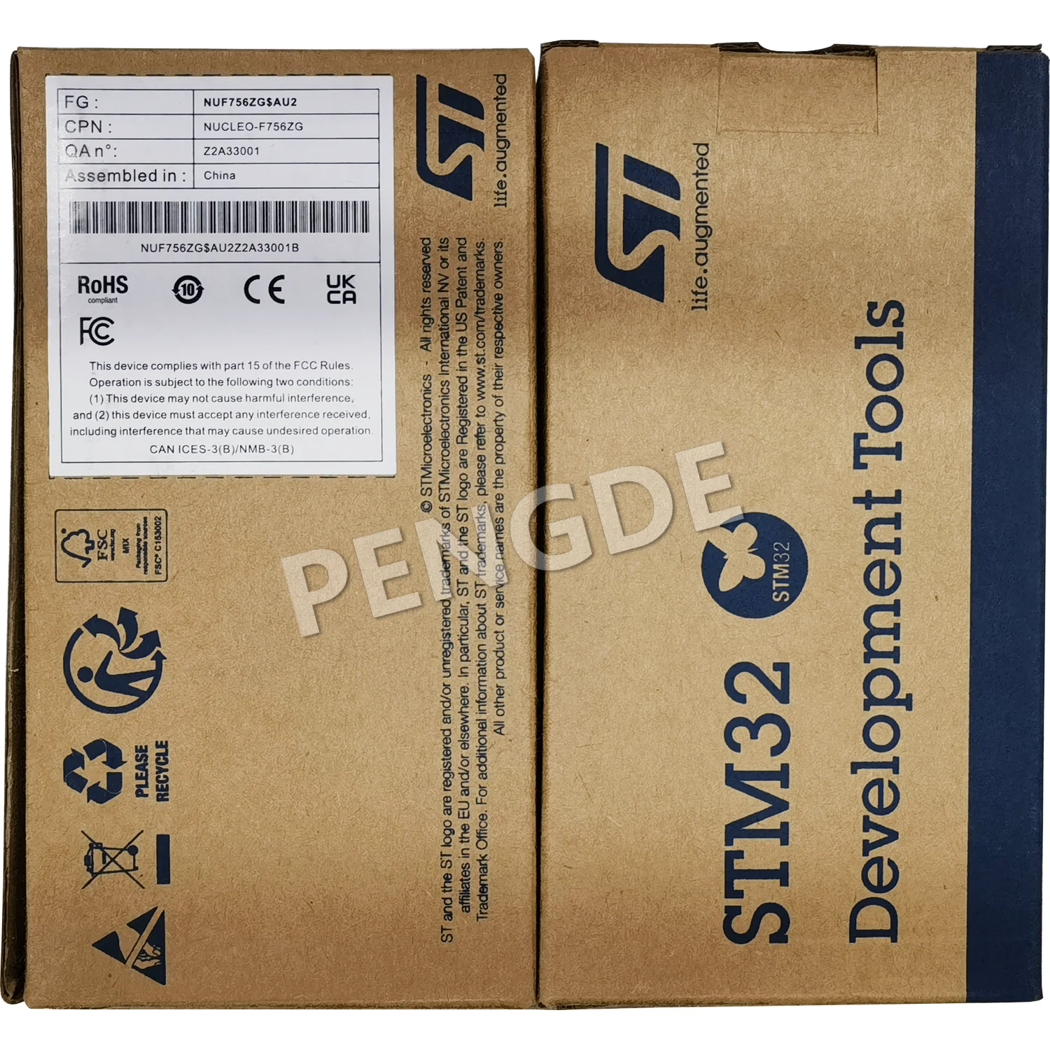 NUCLEO-F756ZG STM32 Nucleo-144 макетная плата с STM32F756ZGT6 MCU поддерживает Arduino ST Zio и Морфо подключения