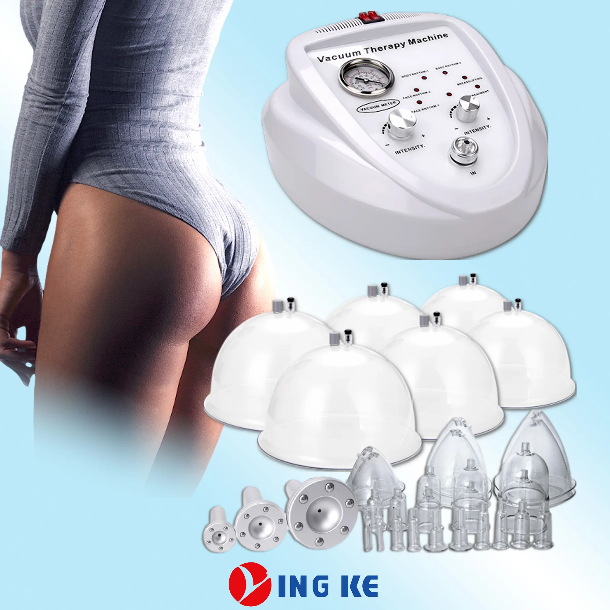 Vaccum Butt Lift Machine Vacuum Therapy Buttocks and Breast Lift Cups Buttocks Enhancement Naturally