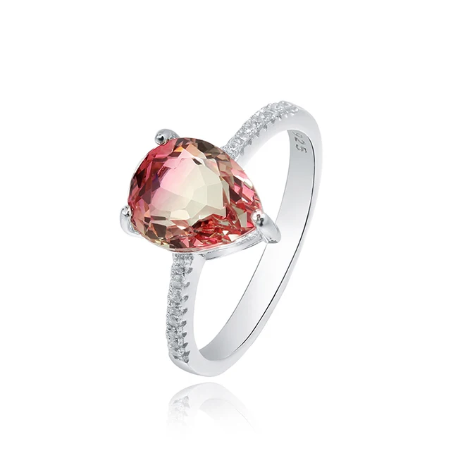 High Quality Fashion Jewelry Sapphire 925 Silver Women Fine Jewelry