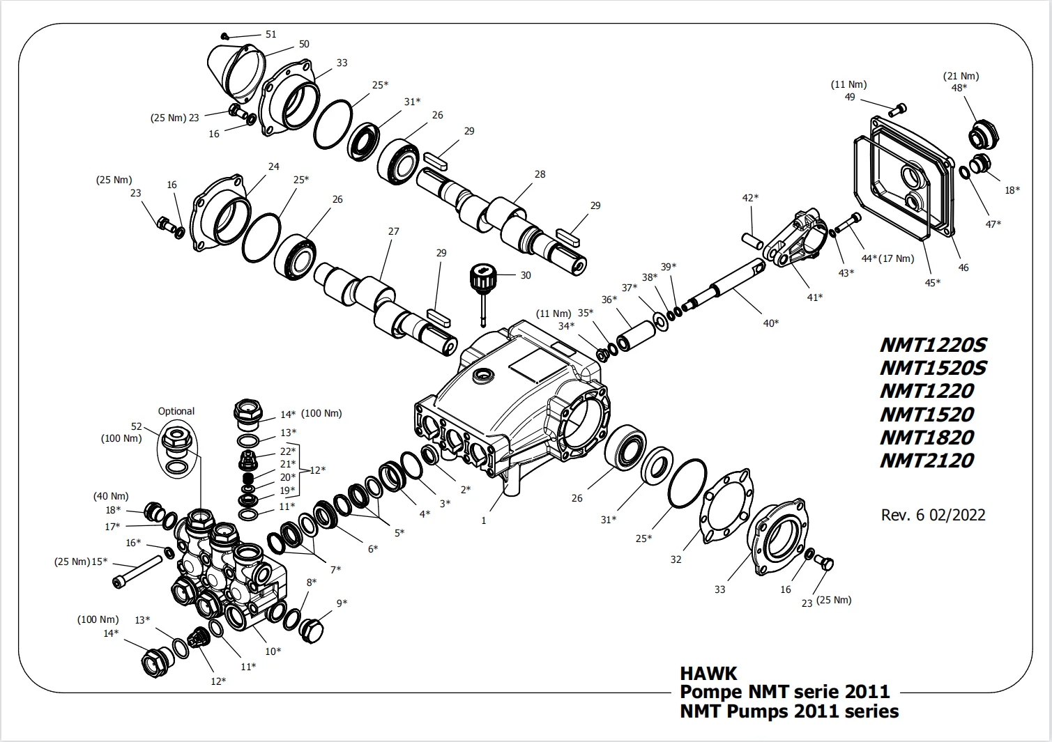 19055430 260008 high pressure pump valve kit NMT NPM series 6 pieces At the most favorable price  for Power Pressure Washer Pump