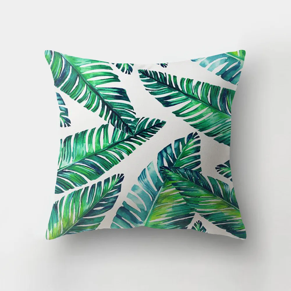 Custom Fashion Home Decor Printed Throw Sublimation Blank Polyester Pillow Case Cushion Cover