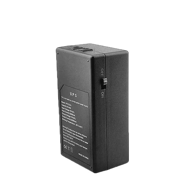 Wifi Router Dedicated Mini UPS DC UPS 9V1a 29.6wh 4000mah Backup Mobile Power Supply