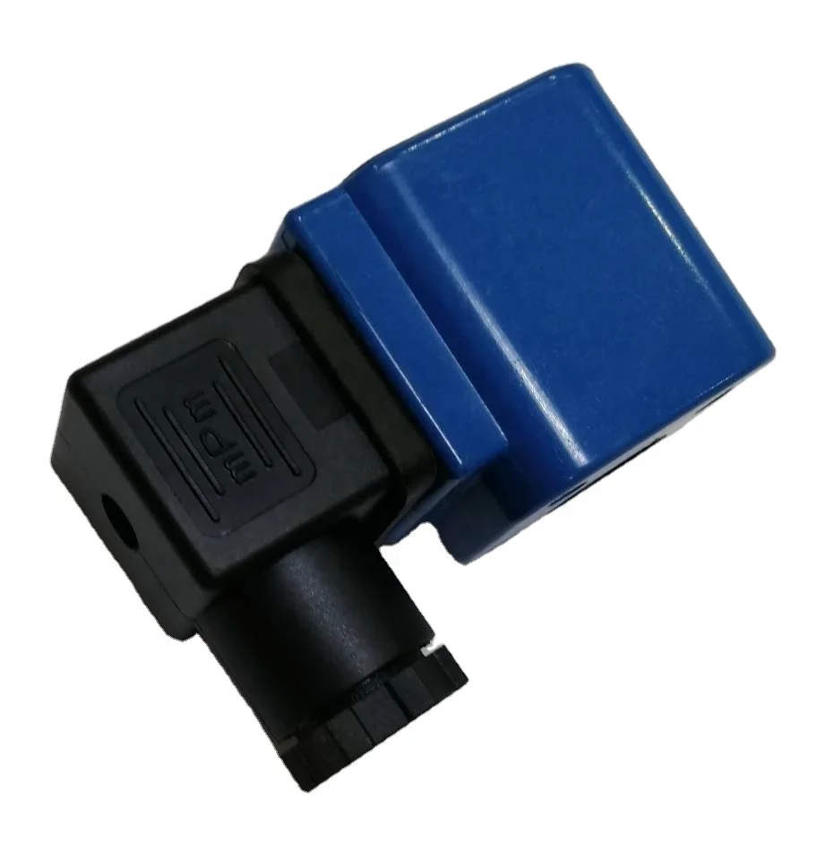 Solenoid coil is used for other filtering and purifying device parts 24V blue air solenoid pulse valve coil for dust collector
